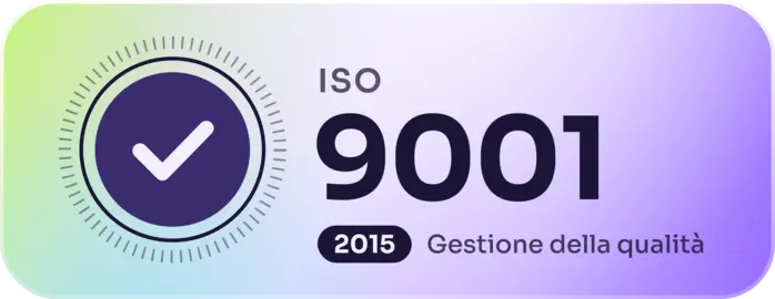 Certificazione ISO 9001:2015, gestione della qualità